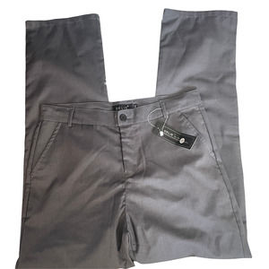 Delie Men's Lightweight Quality Gray Dress Pants Size XXL 34 x 30 NWT